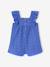Combishort bébé fille broderie bleu électrique+rose bonbon - vertbaudet enfant 