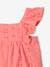 Combishort bébé fille broderie bleu électrique+rose bonbon - vertbaudet enfant 