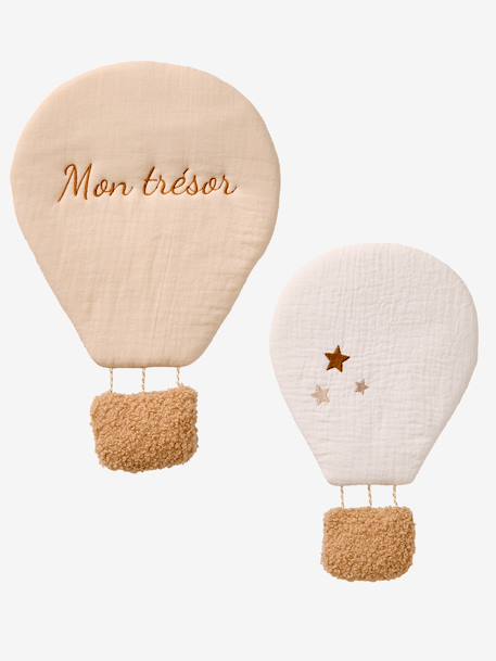 Décorations murales gaze de coton beige - vertbaudet enfant 