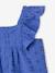 Combishort bébé fille broderie bleu électrique+rose bonbon - vertbaudet enfant 
