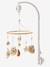 Mobile musical tissu et velours beige - vertbaudet enfant 