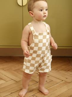 -Bedrukte korte sweater van fleece voor baby's