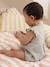 Barboteuse bébé fille en gaze de coton vert sauge - vertbaudet enfant 