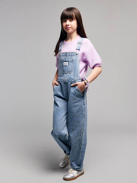 Pull manches courtes fille Jonen lilas+rose - vertbaudet enfant 