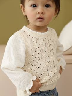 -Pull bébé fille 2 en 1 