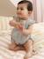Barboteuse bébé fille en gaze de coton vert sauge - vertbaudet enfant 