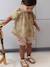 Blouse manches courtes broderie anglaise kaki - vertbaudet enfant 