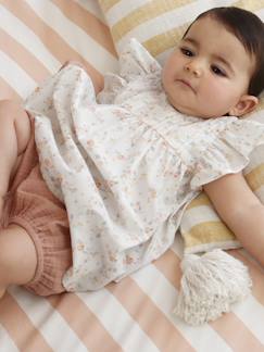-Robe manches courtes fille bébé