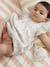 Robe manches courtes fille bébé écru - vertbaudet enfant 