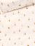 Parure housse de couette bébé gaze coton blanc imprimé - vertbaudet enfant 