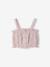 Ensemble short fille gaze coton blanc imprimé - vertbaudet enfant 