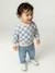 Sweat bébé garçon 'Team Soleil' bleu grisé - vertbaudet enfant 
