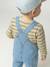 Ensemble salopette bébé garçon vert sauge - vertbaudet enfant 