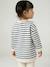 Babyset met jurk en legging personaliseerbaar marineblauw, gestreept - vertbaudet enfant 