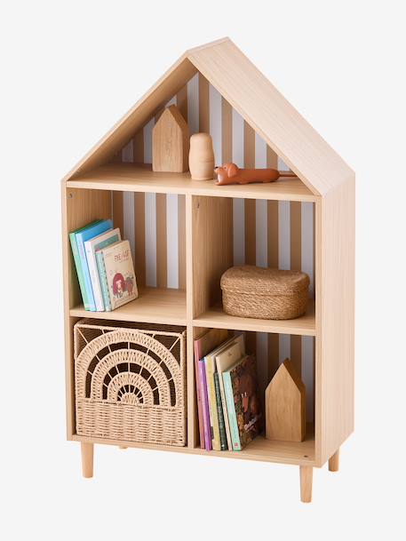 Vakkenmeubel huis hout - vertbaudet enfant 