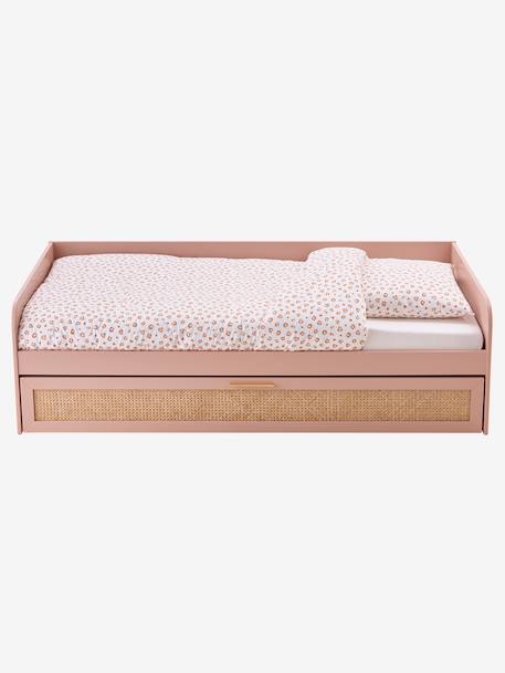 POESIE kinderbed 90x190cm rozen - vertbaudet enfant 