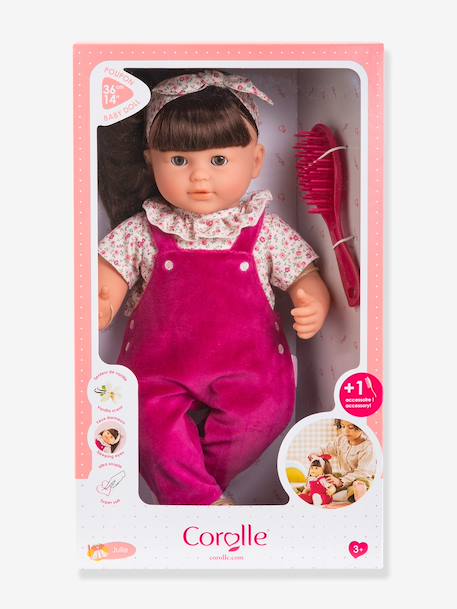 Poupon Julie Rose Grenadine 36cm rose - vertbaudet enfant 