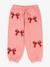 Joggingbroek met knopen rozen - vertbaudet enfant 