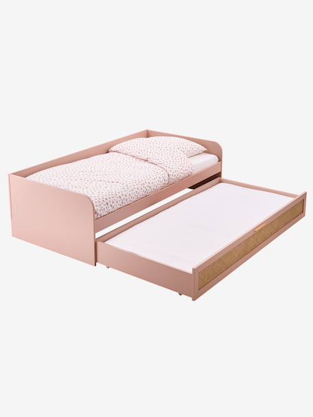 POESIE kinderbed 90x190cm rozen - vertbaudet enfant 