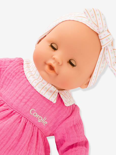 Poupon Lise Tulipes 36 cm rose - vertbaudet enfant 