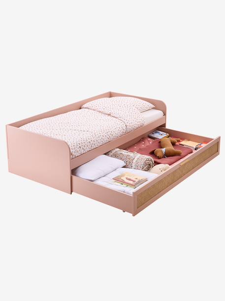 POESIE kinderbed 90x190cm rozen - vertbaudet enfant 