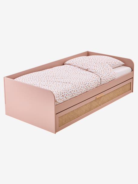 POESIE kinderbed 90x190cm rozen - vertbaudet enfant 