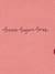 Sweat col rond blanc+rose - vertbaudet enfant 