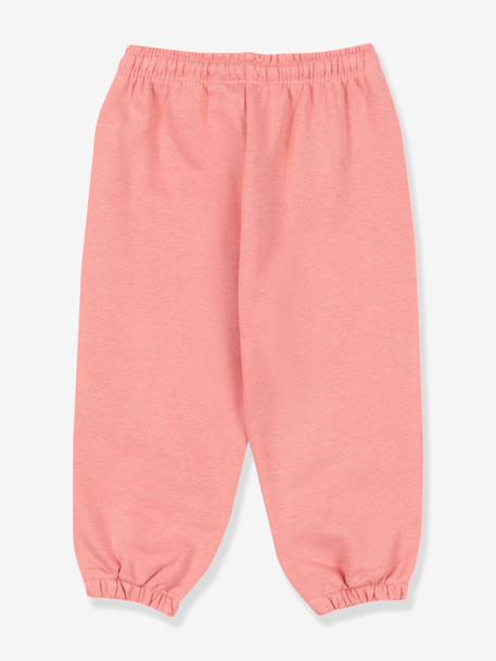 Joggingbroek met knopen rozen - vertbaudet enfant 