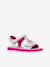 Sandales fille Joyfoot GEOX blanc+fuchsia - vertbaudet enfant 