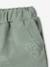 Ensemble short t-shirt à personnaliser noisette+vert sauge - vertbaudet enfant 