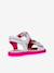 Sandales fille Joyfoot GEOX blanc+fuchsia - vertbaudet enfant 