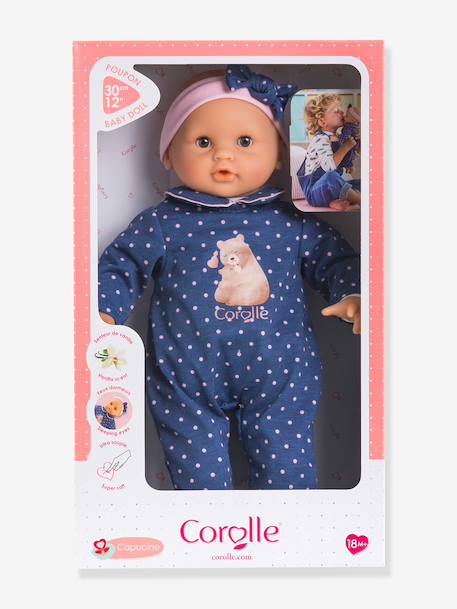 Baby Calin Capucine teddybeer blauw - vertbaudet enfant 