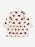Robe sweat évasée blanc+rose - vertbaudet enfant 