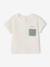 Ensemble short t-shirt à personnaliser noisette+vert sauge - vertbaudet enfant 