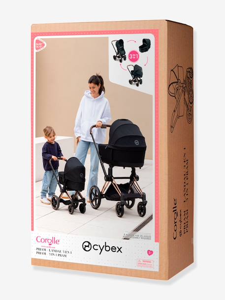Landau 3en1 Cybex Priam pour poupon noir - vertbaudet enfant 