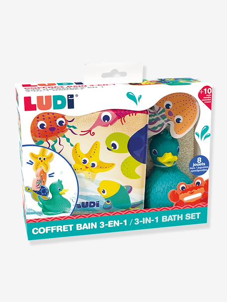 Lucky Duck badspeelgoedset meerkleurig - vertbaudet enfant 