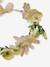 Couronne de fleurs écru - vertbaudet enfant 