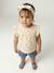 Ensemble bébé fille T-shirt short bandeau bleu ardoise - vertbaudet enfant 