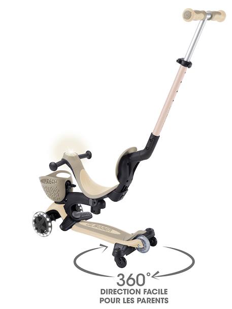Trottinette Evolutive GO UP BABY 360 - beige+vert sauge - vertbaudet enfant 
