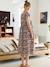Robe longue grossesse allaitement beige - vertbaudet enfant 