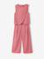 Set met korte broek en gekruiste top oudroze - vertbaudet enfant 