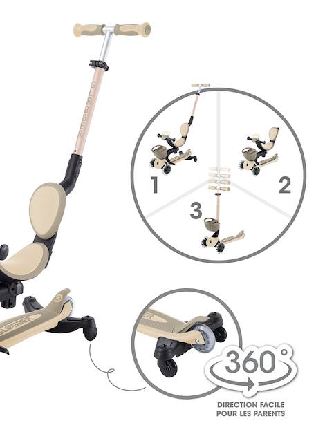 Trottinette Evolutive GO UP BABY 360 - beige+vert sauge - vertbaudet enfant 