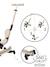 Trottinette Evolutive GO UP BABY 360 - beige+vert sauge - vertbaudet enfant 