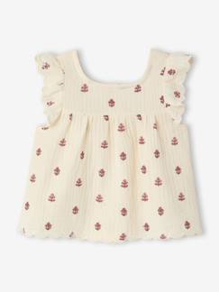 -Blouse imprimée sans manche