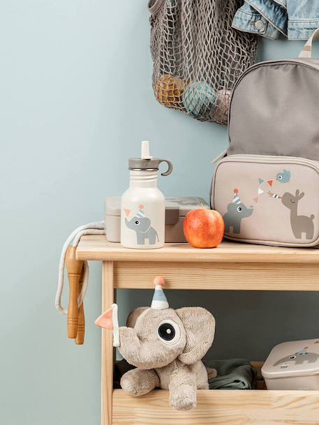 Gourde inox rose+sable - vertbaudet enfant 