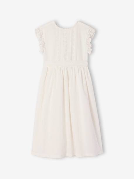Robe longue élégante blanc - vertbaudet enfant 