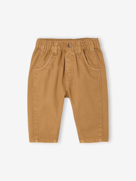 Pantalon bébé garçon ballon caramel - vertbaudet enfant 