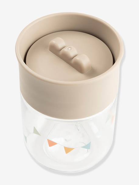360Â° leerbeker zandbeige - vertbaudet enfant 
