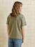 T-shirt de grossesse en coton biologique* personnalisable cappuccino+écru+kaki - vertbaudet enfant 
