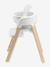 Meegroeiende kinderstoel Steps bruin+hout - vertbaudet enfant 